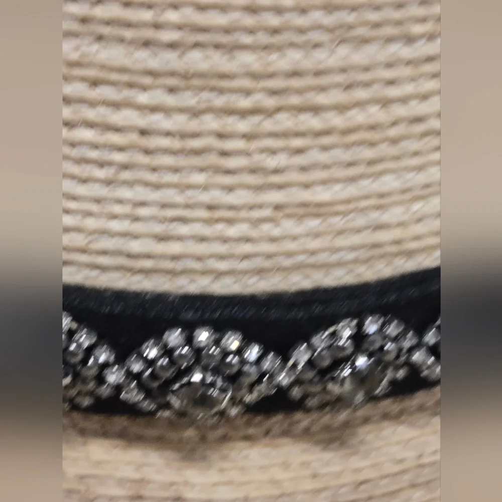 Sun Body Hat Houston Texas Handcrafted Palm Straw Havana Hat 7 1/8‎ ( 57 )